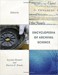 Encyclopedia of Archival Science